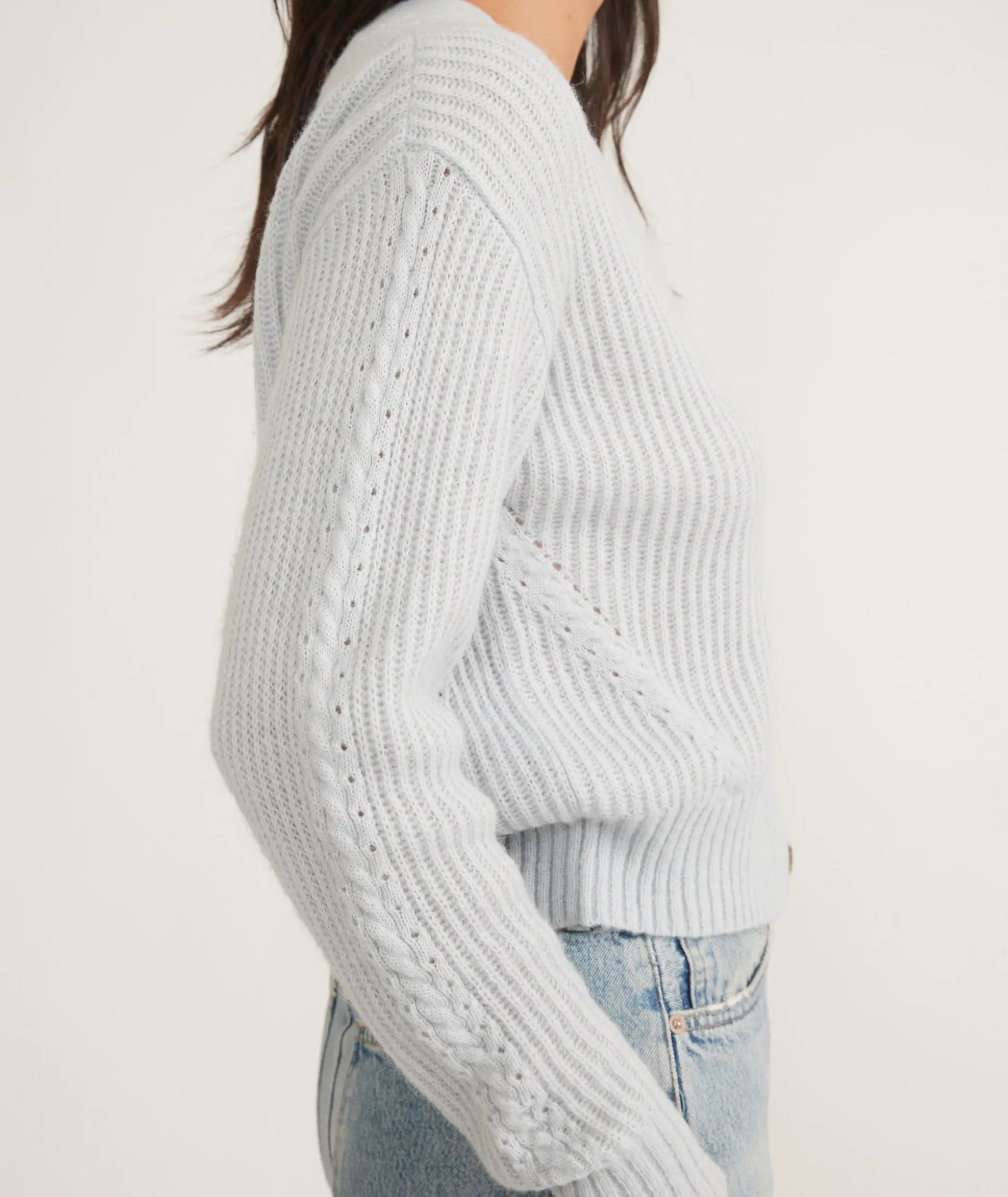 Robin Dream Yarn Crop Cardigan
