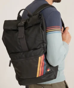 Roll Top Backpack in Phantom