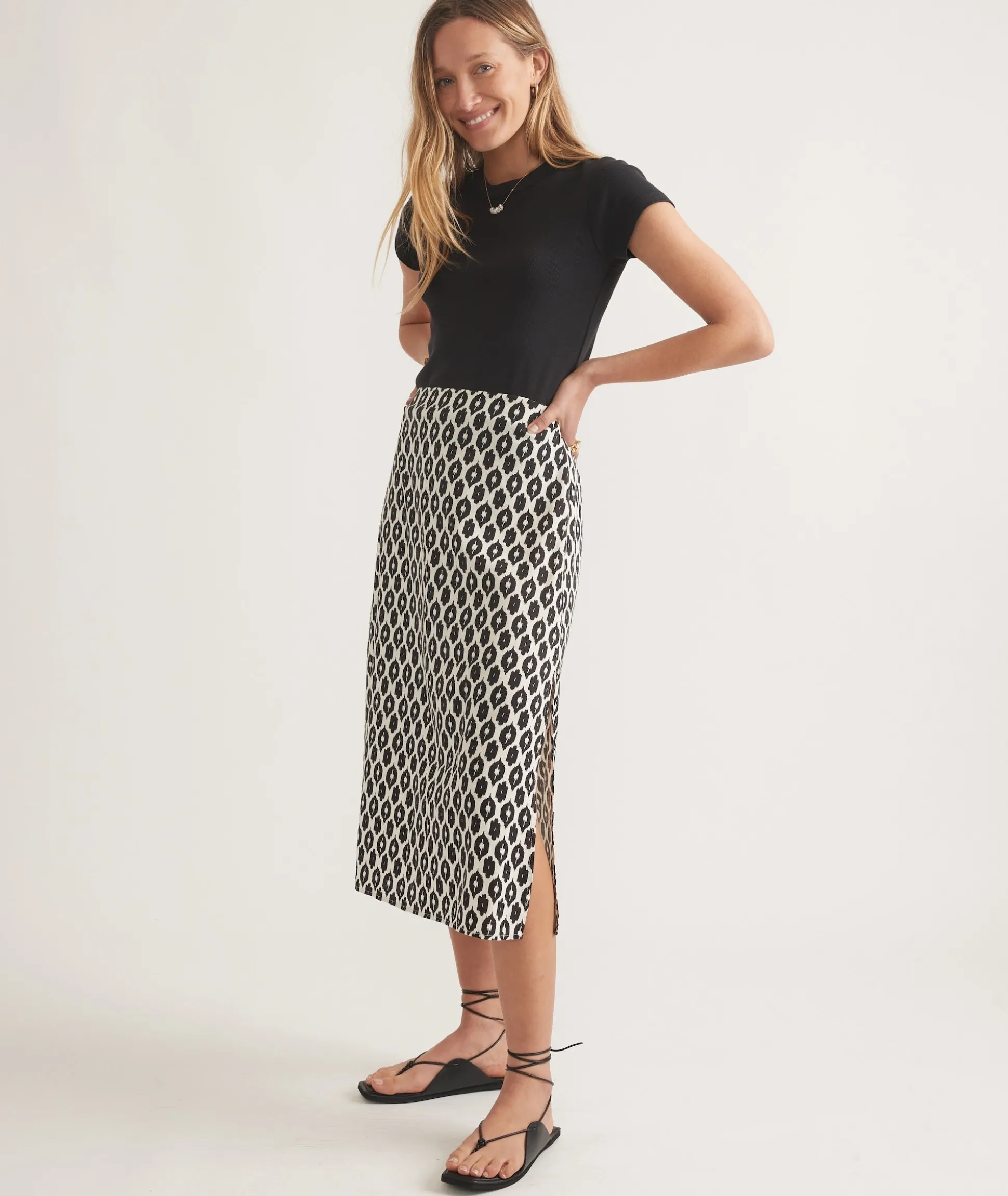 Ryan Slip Midi Skirt