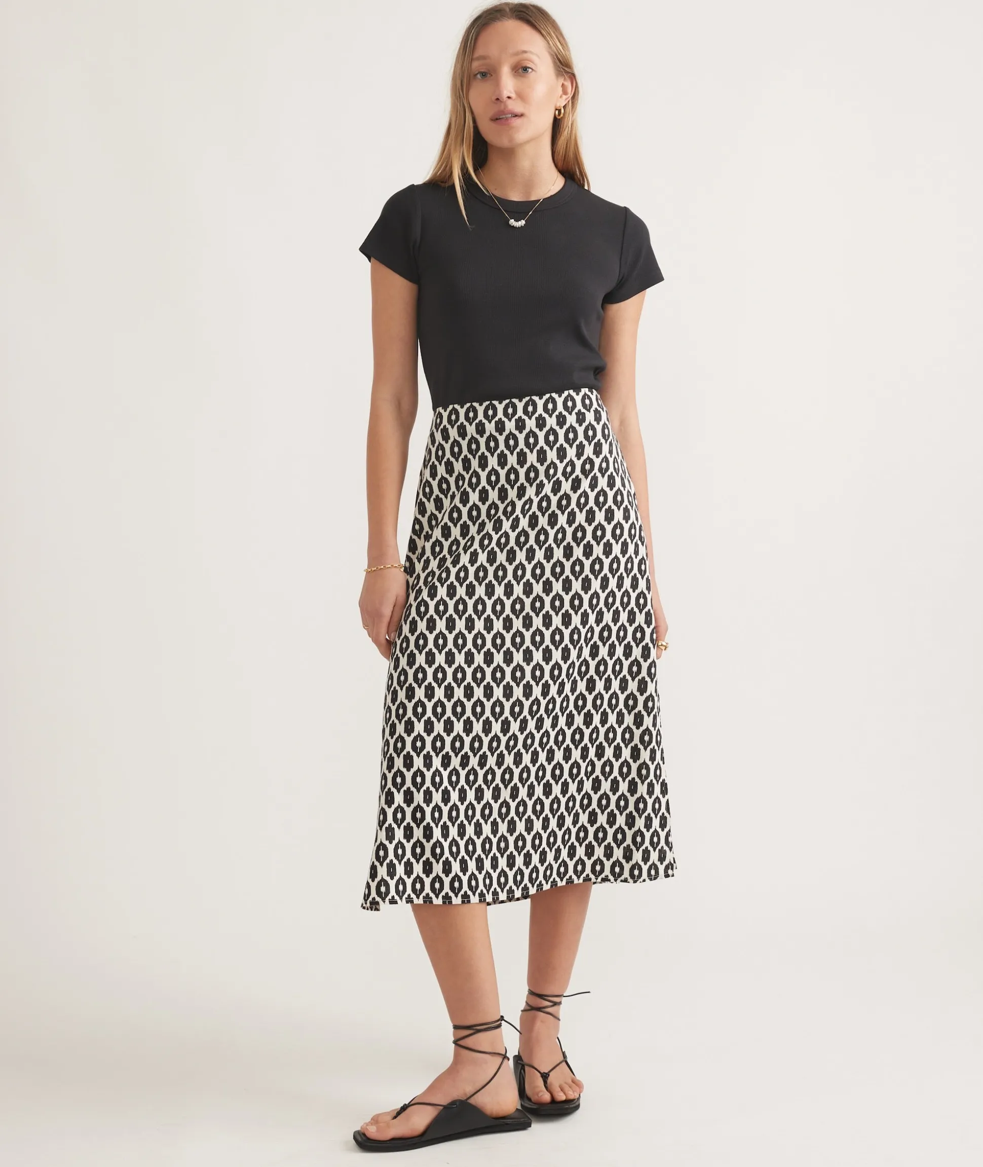 Ryan Slip Midi Skirt