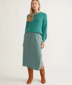 Ryan Slip Midi Skirt
