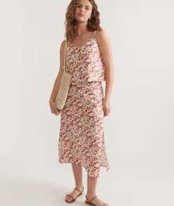 Ryan Slip Midi Skirt