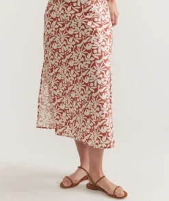 Ryan Slip Midi Skirt