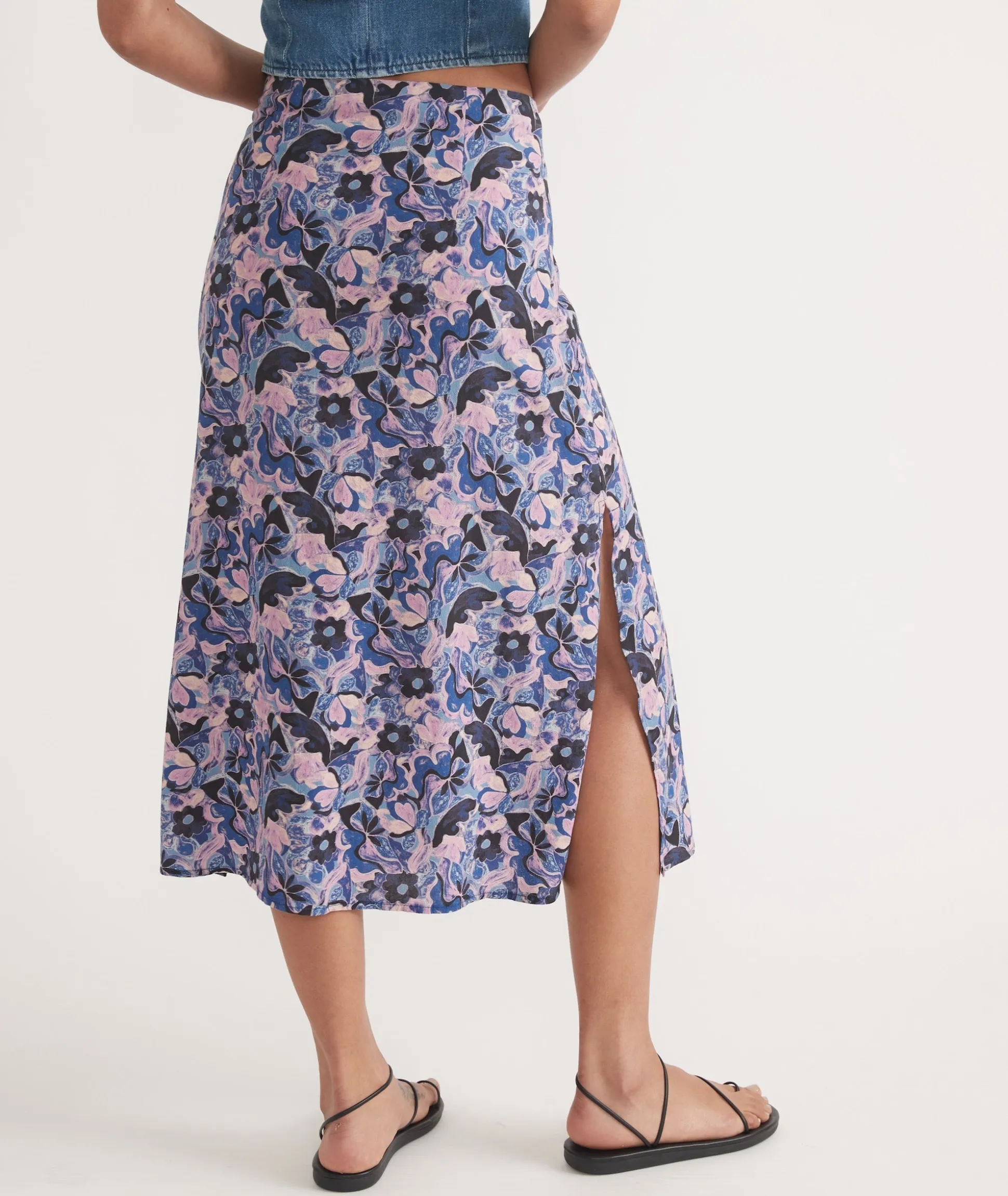 Ryan Slip Midi Skirt