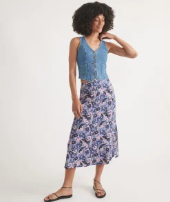 Ryan Slip Midi Skirt