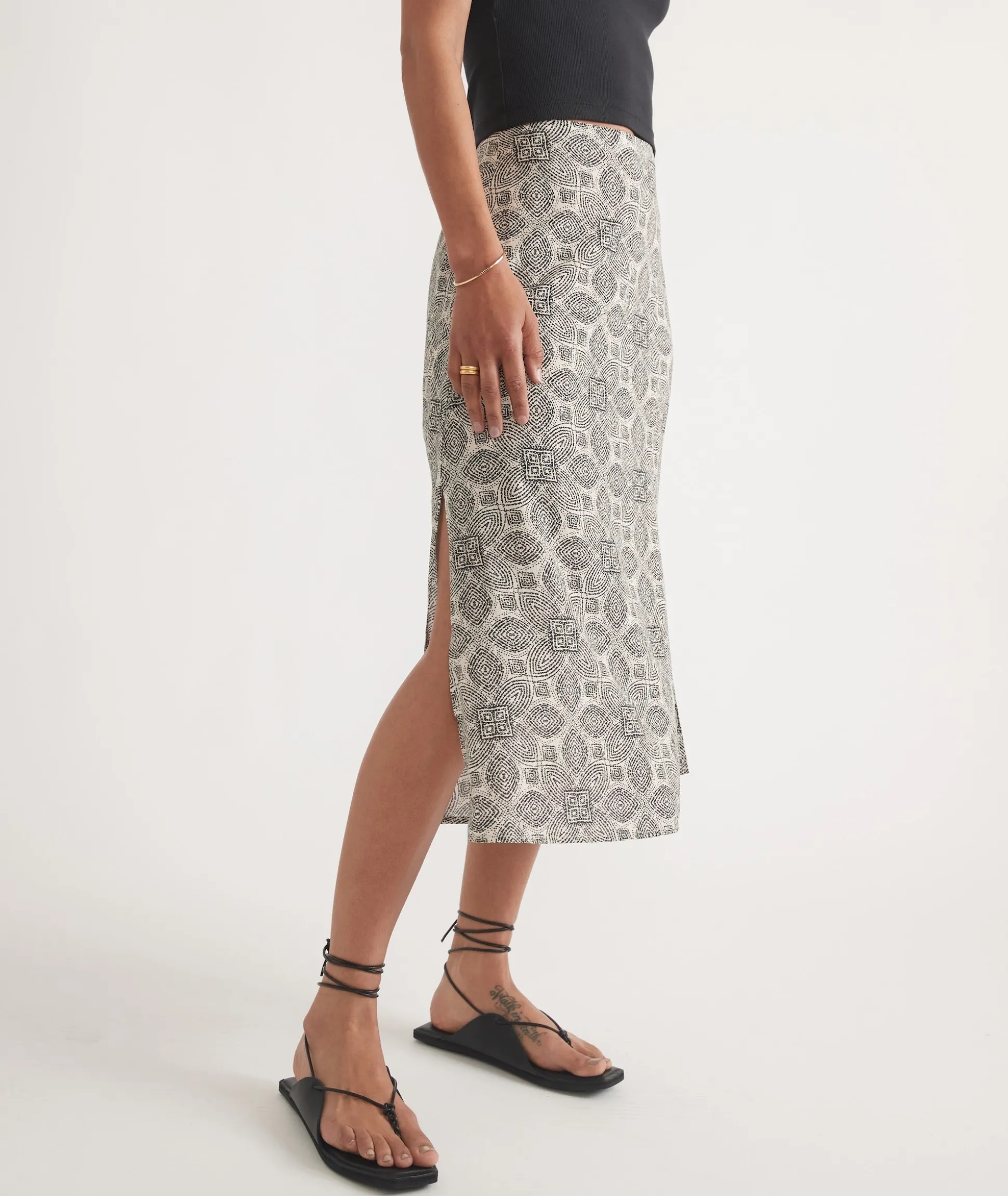 Ryan Slip Midi Skirt
