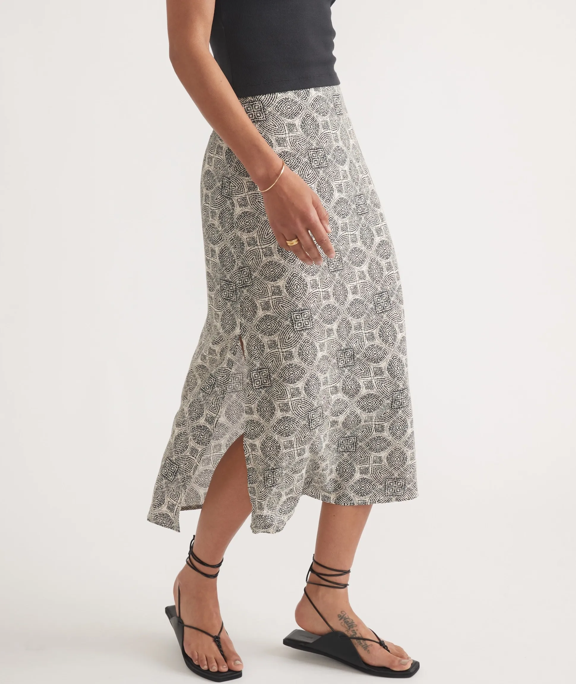 Ryan Slip Midi Skirt