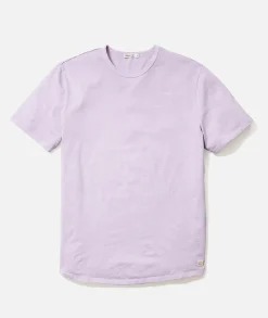 Saddle Hem Crew Tee