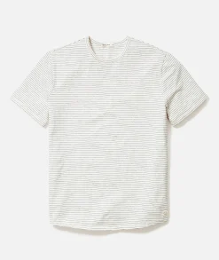 Saddle Hem Crew Tee
