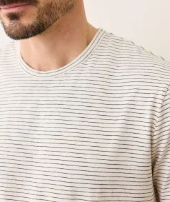 Saddle Hem Crew Tee