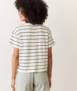 Sadie Vintage Slub Crop Tee