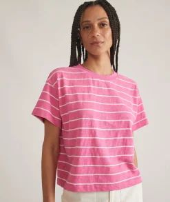 Sadie Vintage Slub Crop Tee
