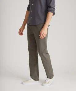 Saturday Slim Straight Twill Pant
