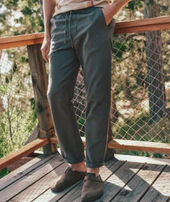 Saturday Slim Straight Twill Pant
