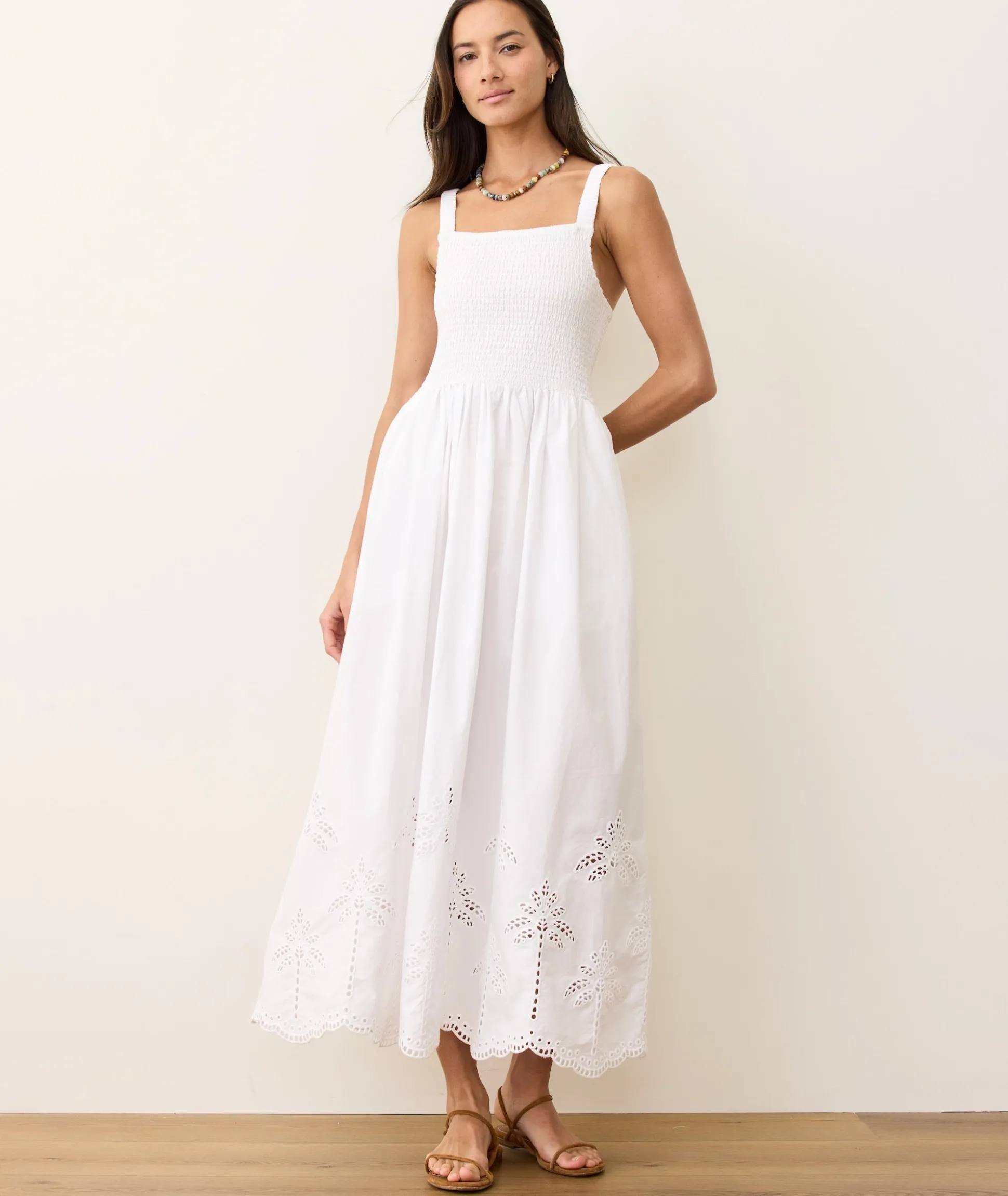 Selene Eyelet Maxi Dress