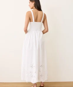 Selene Eyelet Maxi Dress