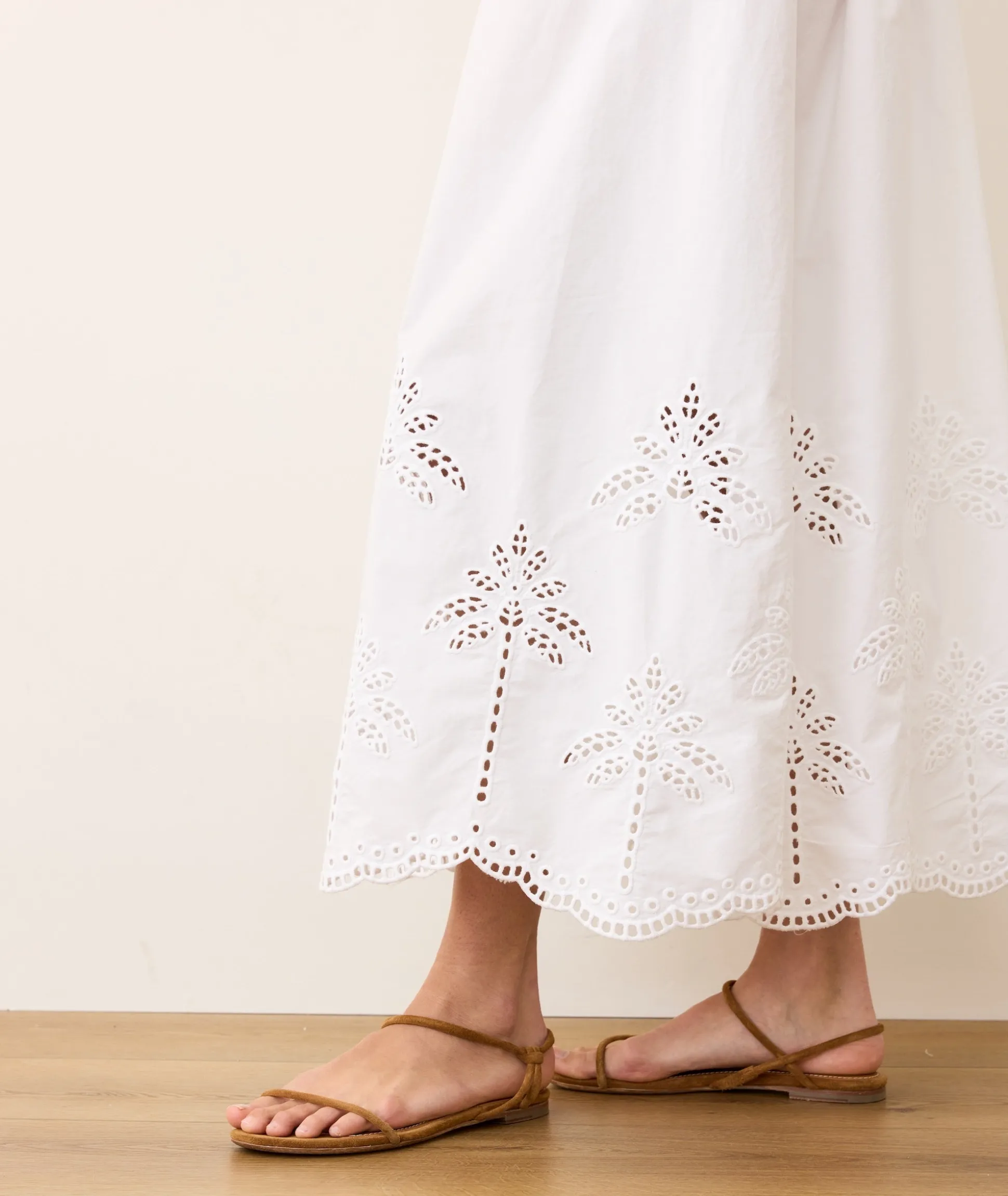 Selene Eyelet Maxi Dress