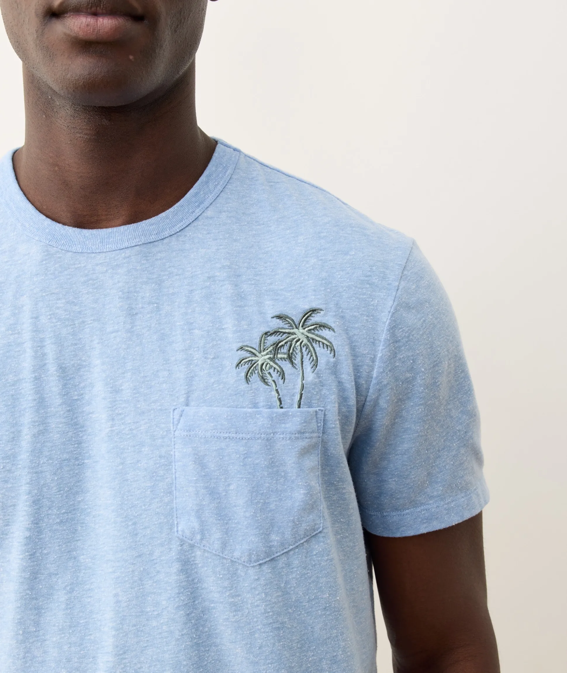 Signature Embroidered Pocket Tee