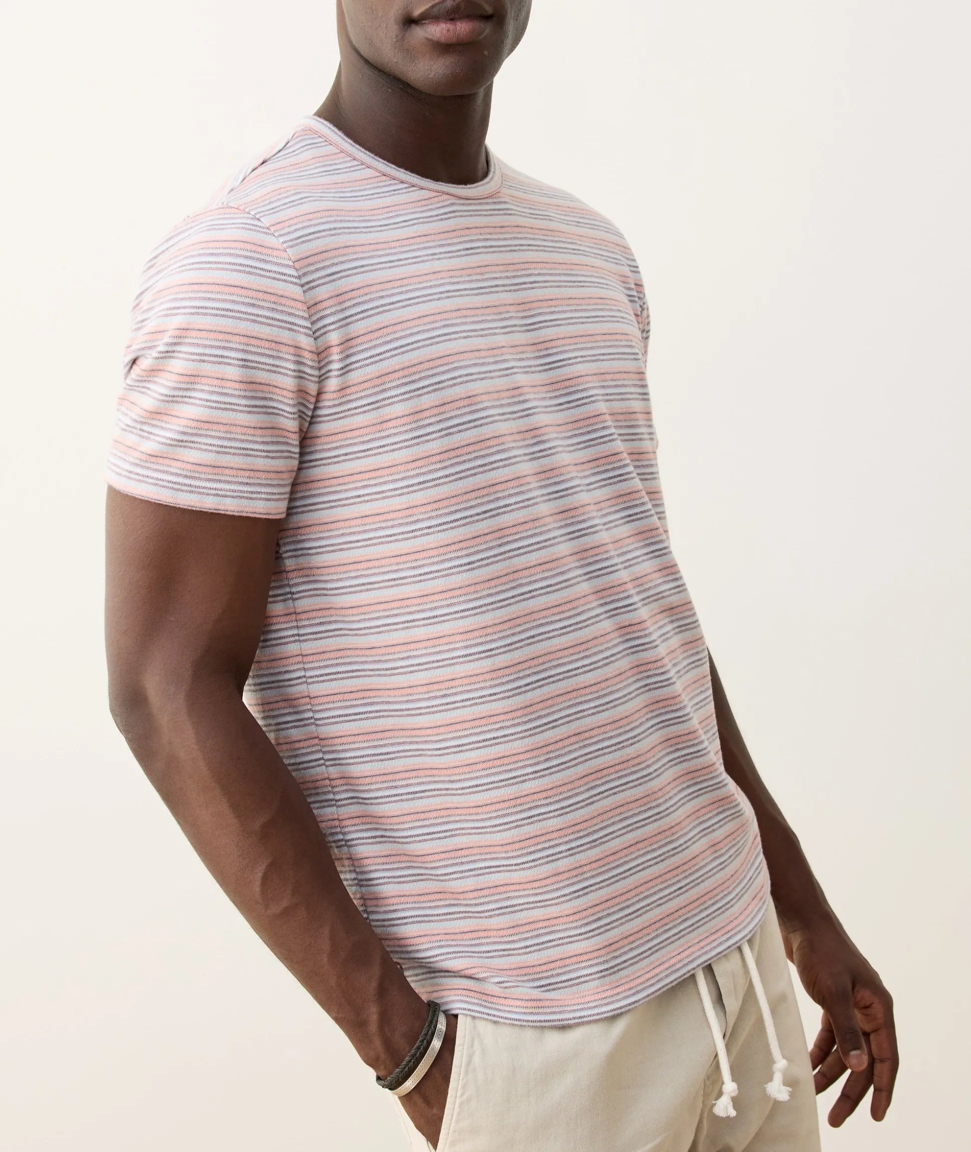 Signature Jacquard Crew Tee