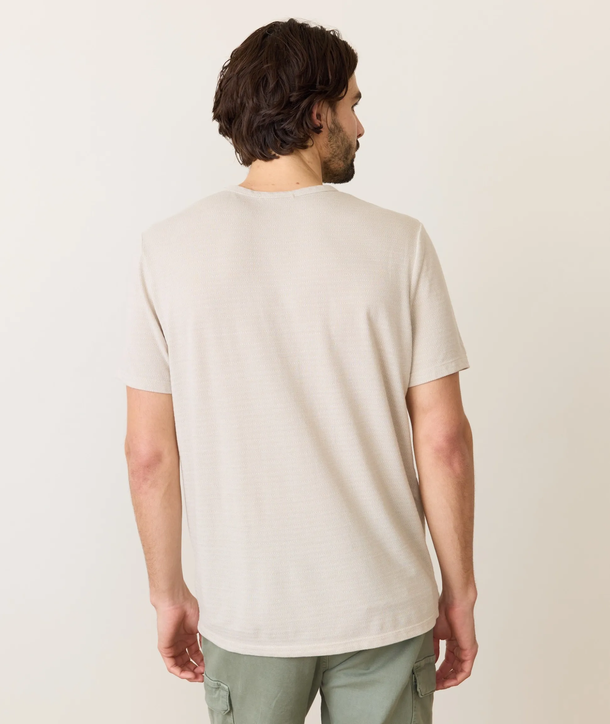 Signature Jacquard Crew Tee