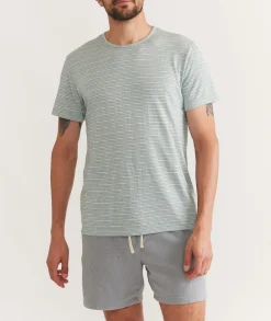 Signature Jacquard Crew Tee