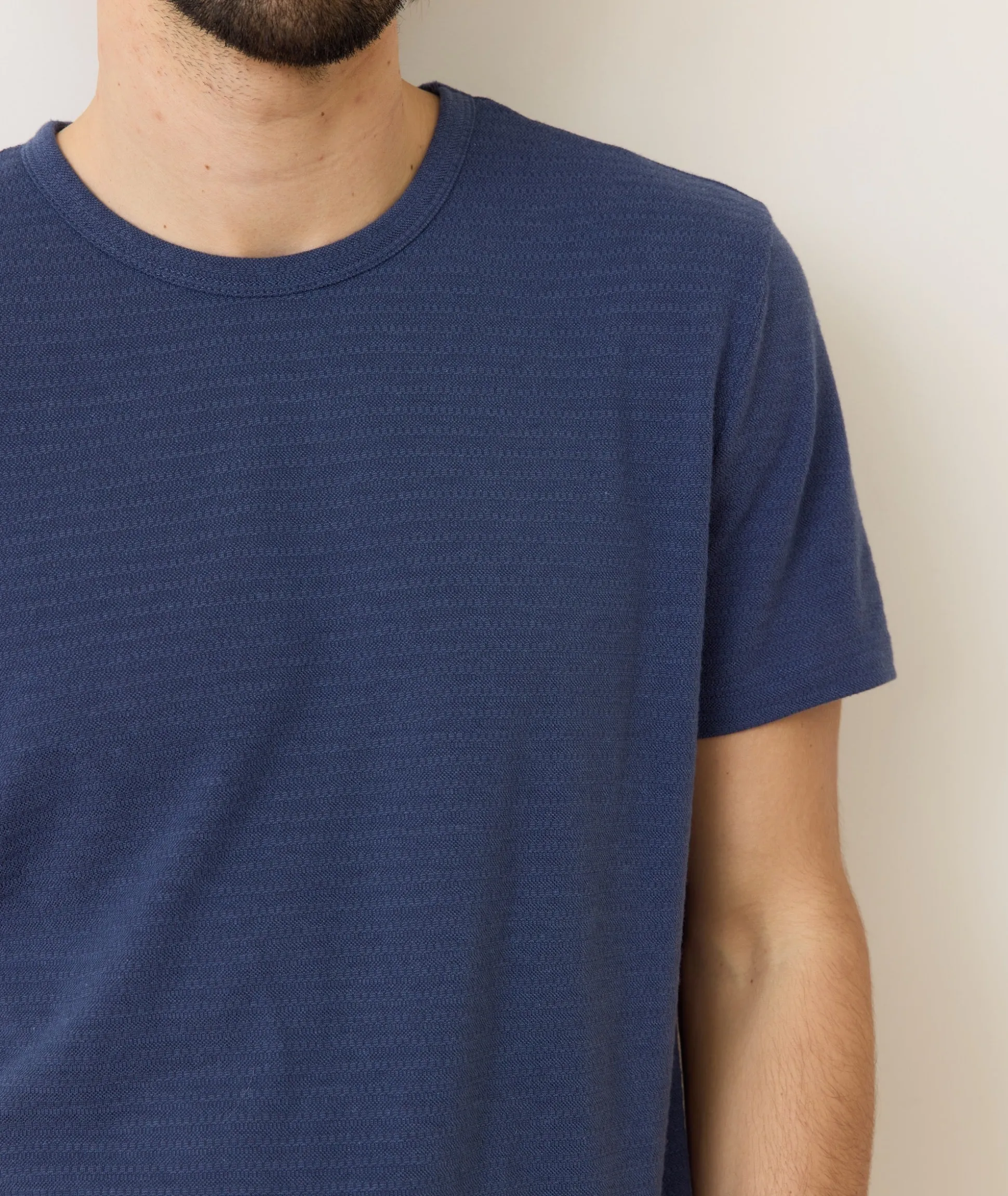 Signature Jacquard Crew Tee