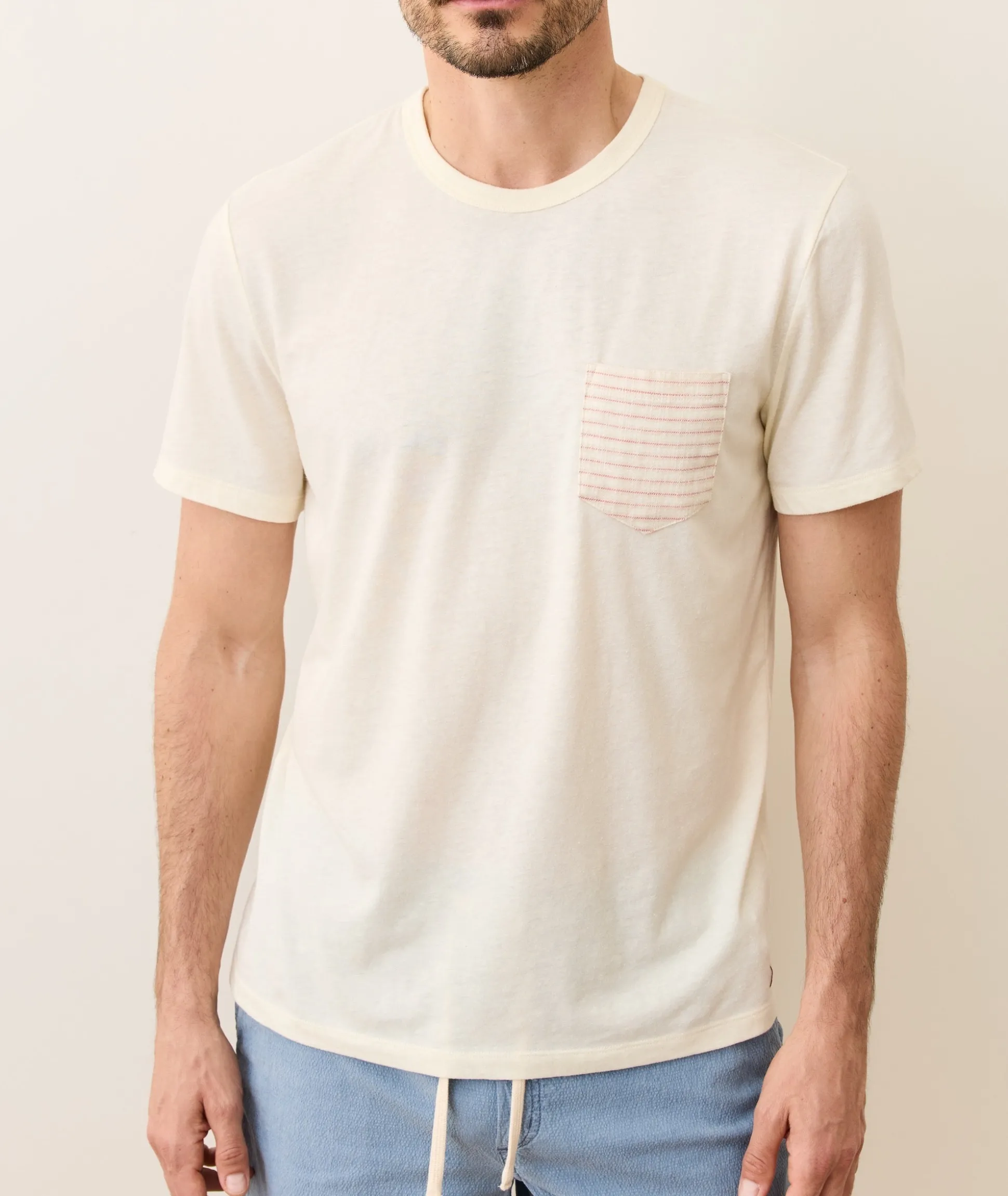 Signature Printed Pocket Tee
