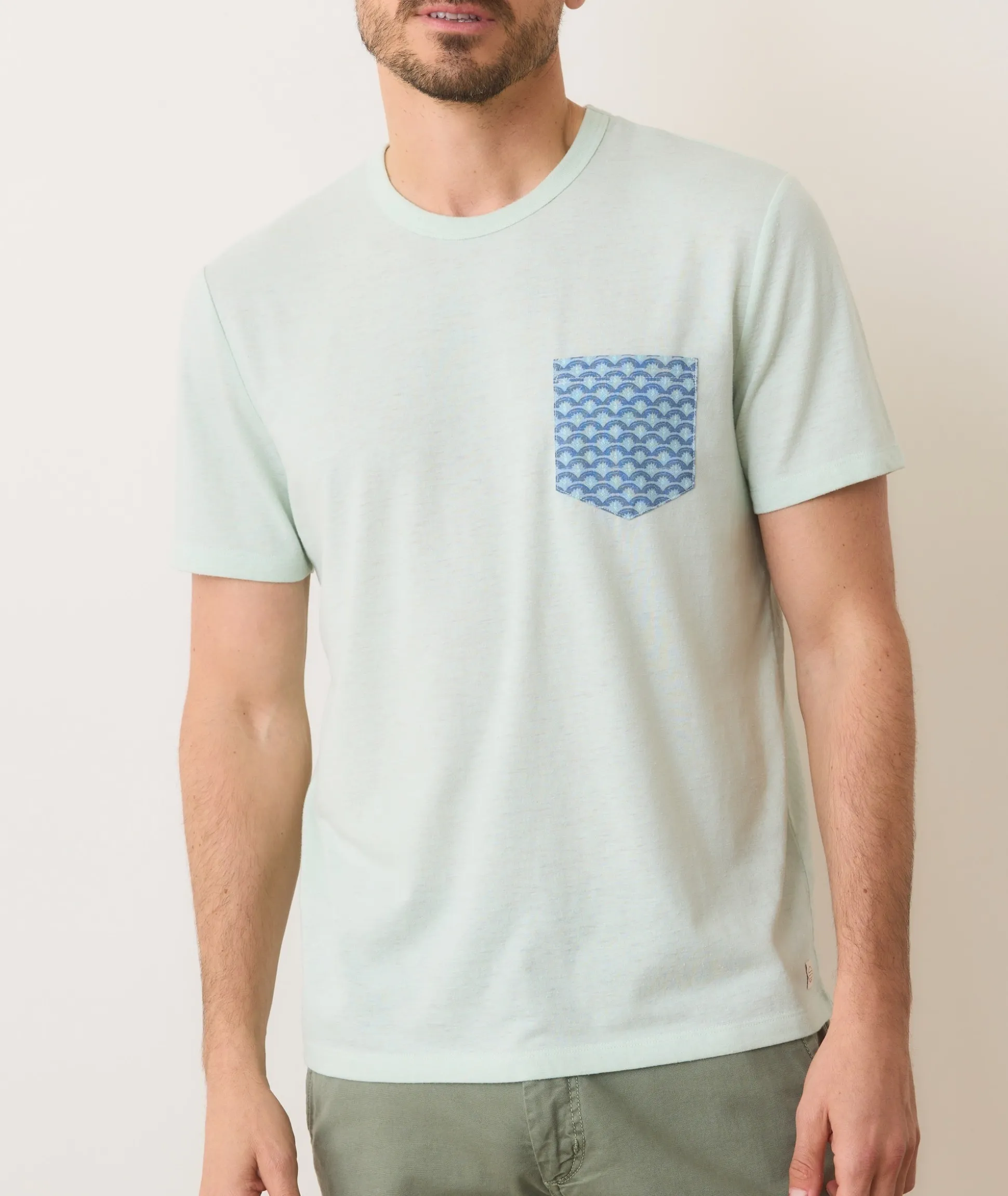 Signature Printed Pocket Tee
