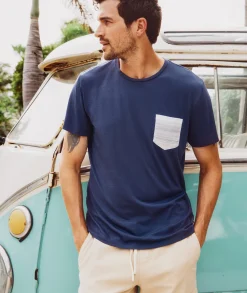 Signature Printed Pocket Tee