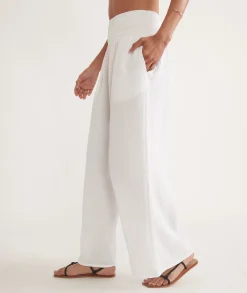 Sophia Double Cloth Palazzo Pant