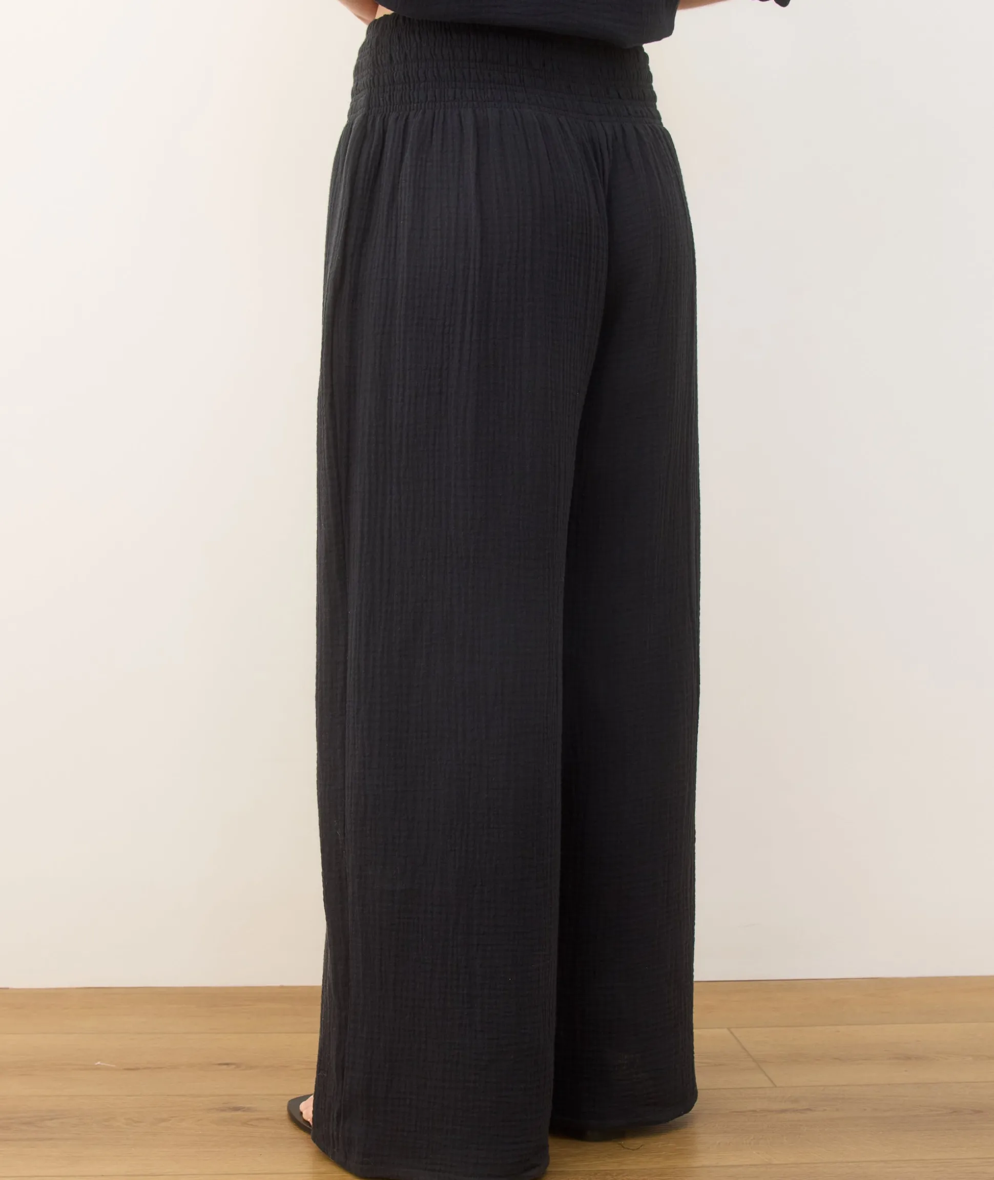 Sophia Double Cloth Palazzo Pant
