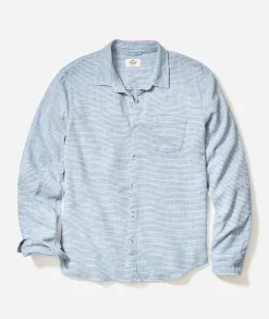Stretch Selvage Long Sleeve Shirt