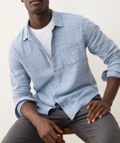 Stretch Selvage Long Sleeve Shirt