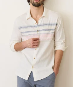 Stretch Selvage Long Sleeve Shirt