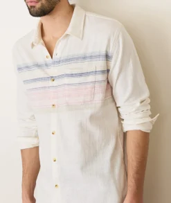 Stretch Selvage Long Sleeve Shirt