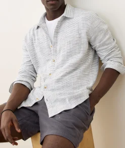 Stretch Selvage Long Sleeve Shirt