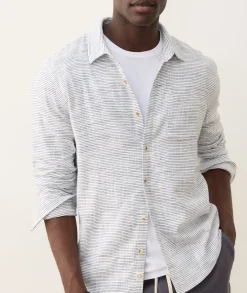 Stretch Selvage Long Sleeve Shirt