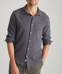 Stretch Selvage Long Sleeve Shirt