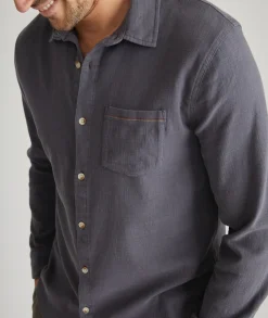 Stretch Selvage Long Sleeve Shirt