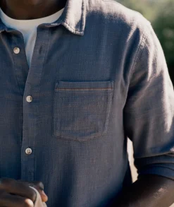 Stretch Selvage Long Sleeve Shirt