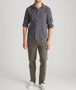 Stretch Selvage Long Sleeve Shirt