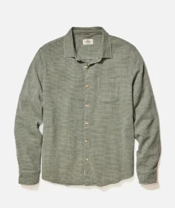 Stretch Selvage Long Sleeve Shirt