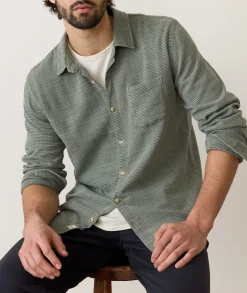 Stretch Selvage Long Sleeve Shirt