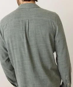 Stretch Selvage Long Sleeve Shirt