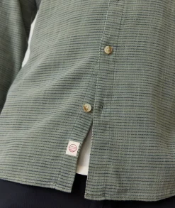 Stretch Selvage Long Sleeve Shirt