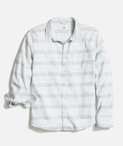 Stretch Selvage Long Sleeve Shirt