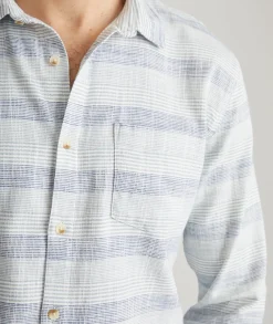 Stretch Selvage Long Sleeve Shirt