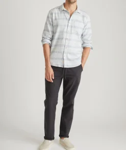 Stretch Selvage Long Sleeve Shirt