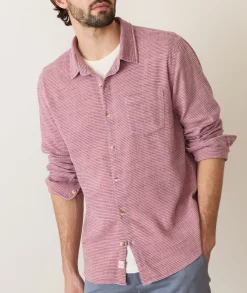 Stretch Selvage Long Sleeve Shirt