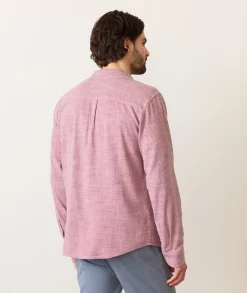 Stretch Selvage Long Sleeve Shirt